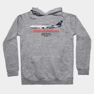 Boeing B747-400 - China Airlines "Skyteam Colours" Hoodie